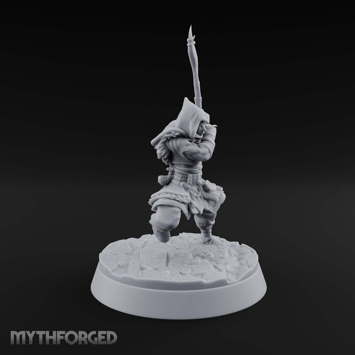 Furs Still Frosted Human Barbarian D — Bow