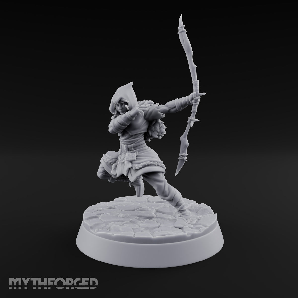 Furs Still Frosted Human Barbarian D — Bow