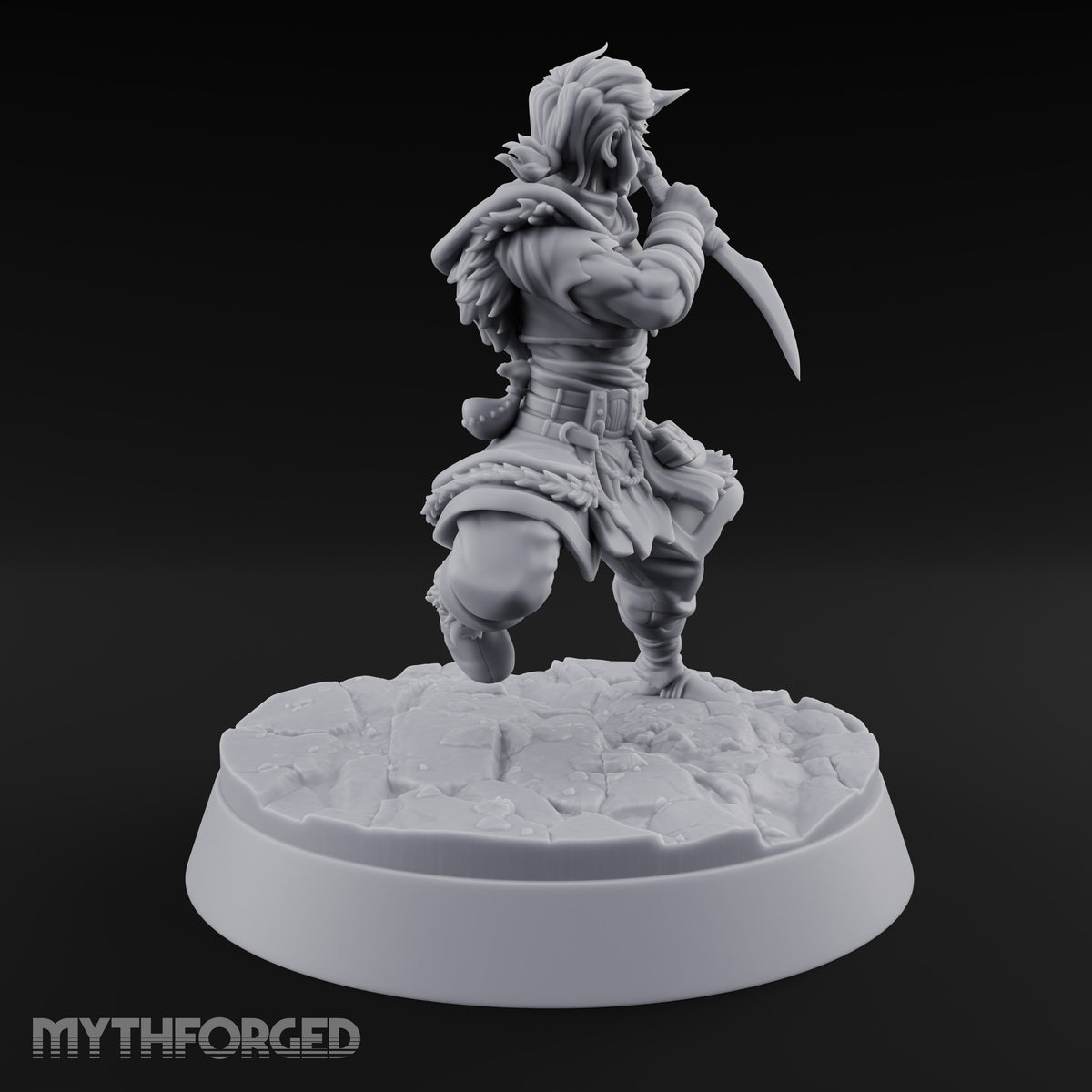 Furs Still Frosted Human Barbarian D — Dagger