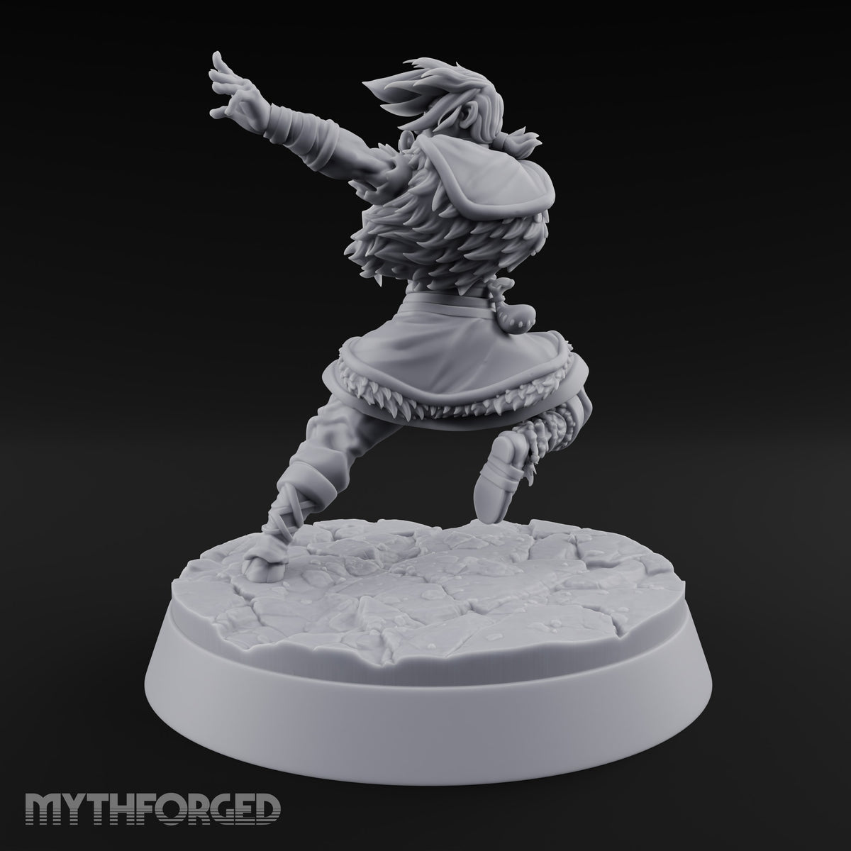 Furs Still Frosted Human Barbarian D — Dagger