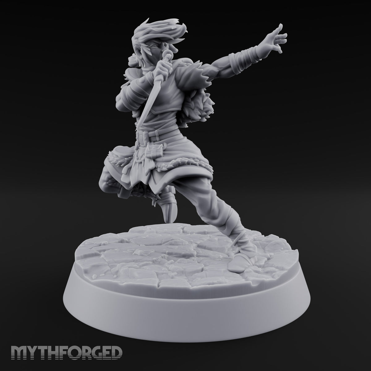 Furs Still Frosted Human Barbarian D — Dagger