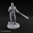 Barbed Bat Swinging Human Warlord Miniature for Dungeons and Dragons, Pathfinder or other TTRPGs