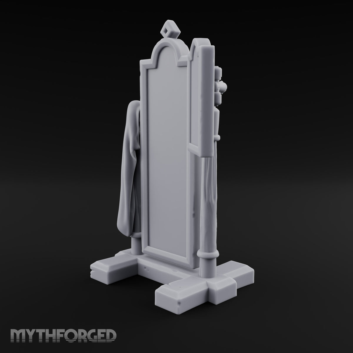 Vanity Fair Unveiled Standing Barber Shop Mirror