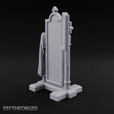 Vanity Fair Unveiled Standing Barber Shop Mirror