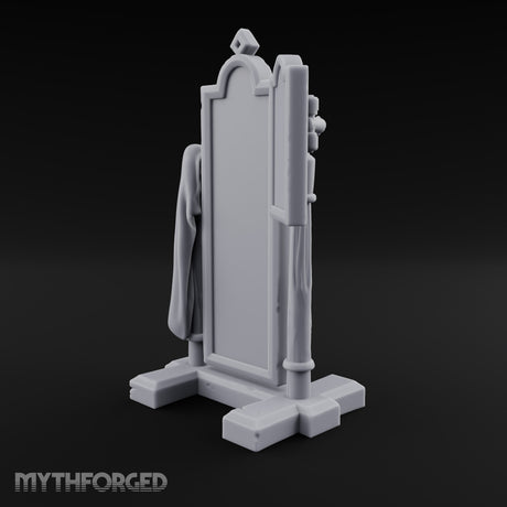 Vanity Fair Unveiled Standing Barber Shop Mirror