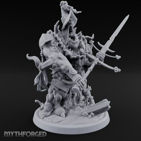Barnacle Encrusted Dead Sailor A Miniature for Dungeons and Dragons, Pathfinder or other TTRPGs