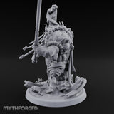 Barnacle Encrusted Dead Sailor A Miniature for Dungeons and Dragons, Pathfinder or other TTRPGs