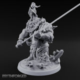 Barnacle Encrusted Dead Sailor A Miniature for Dungeons and Dragons, Pathfinder or other TTRPGs