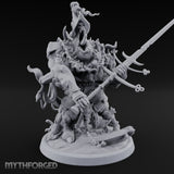 Barnacle Encrusted Dead Sailor A Miniature for Dungeons and Dragons, Pathfinder or other TTRPGs