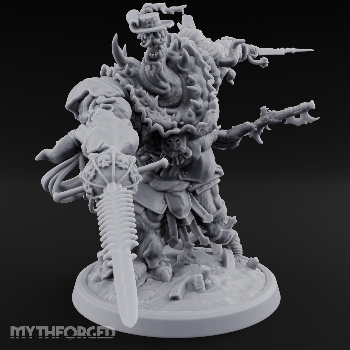 Barnacle Encrusted Dead Sailor C Miniature for Dungeons and Dragons, Pathfinder or other TTRPGs