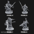 Barnacle Encrusted Dead Sailors Miniature for Dungeons and Dragons, Pathfinder or other TTRPGs