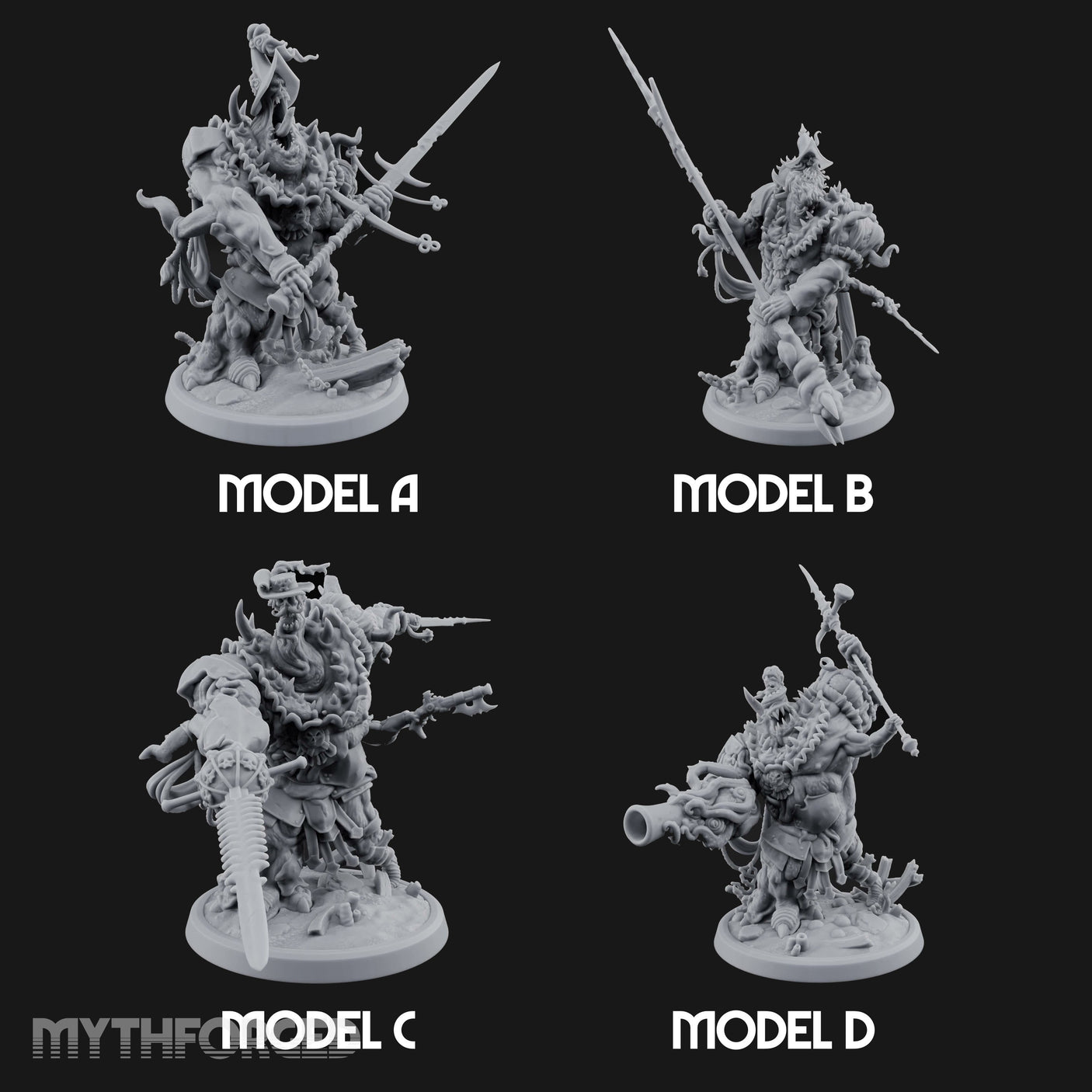 Barnacle Encrusted Dead Sailors Miniature for Dungeons and Dragons, Pathfinder or other TTRPGs