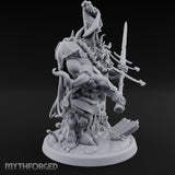 Barnacle Encrusted Dead Sailors Miniature for Dungeons and Dragons, Pathfinder or other TTRPGs