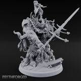 Barnacle Encrusted Dead Sailors Miniature for Dungeons and Dragons, Pathfinder or other TTRPGs