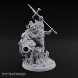 Barnacle Encrusted Dead Sailors Miniature for Dungeons and Dragons, Pathfinder or other TTRPGs
