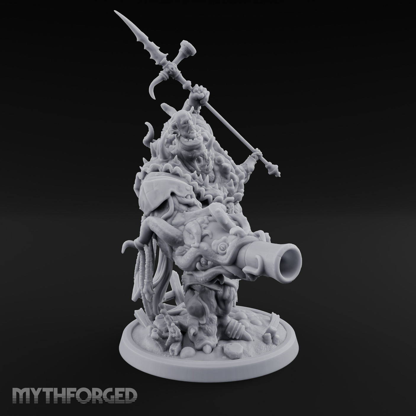 Barnacle Encrusted Dead Sailors Miniature for Dungeons and Dragons, Pathfinder or other TTRPGs