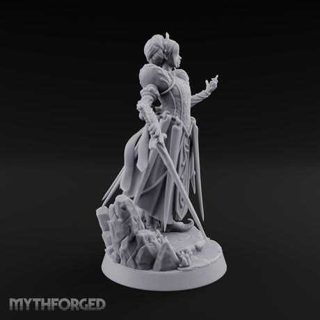 Withering Regard Human Baroness Miniature for Dungeons and Dragons, Pathfinder or other TTRPGs