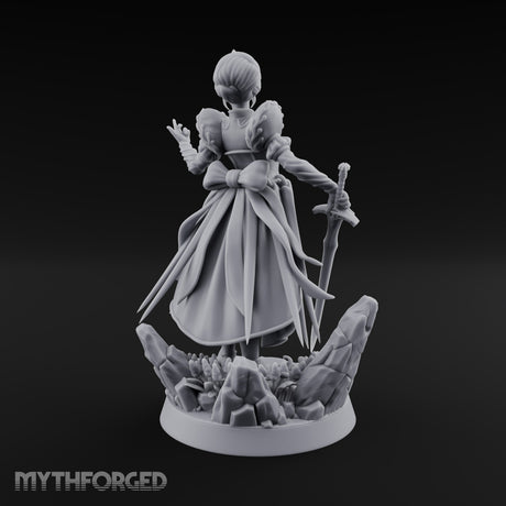 Withering Regard Human Baroness Miniature for Dungeons and Dragons, Pathfinder or other TTRPGs