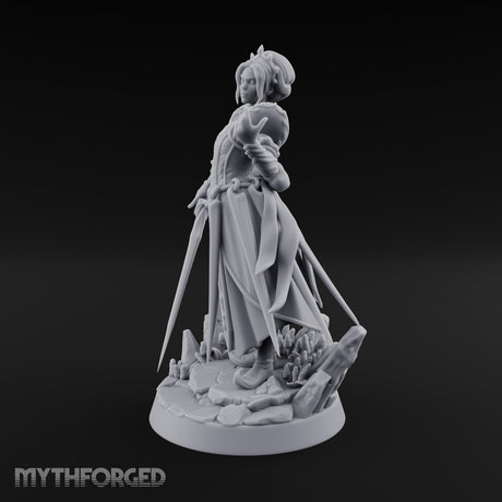 Withering Regard Human Baroness Miniature for Dungeons and Dragons, Pathfinder or other TTRPGs