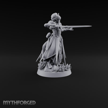 Withering Regard Human Baroness Miniature for Dungeons and Dragons, Pathfinder or other TTRPGs