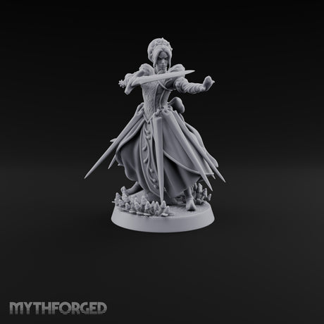 Withering Regard Human Baroness Miniature for Dungeons and Dragons, Pathfinder or other TTRPGs