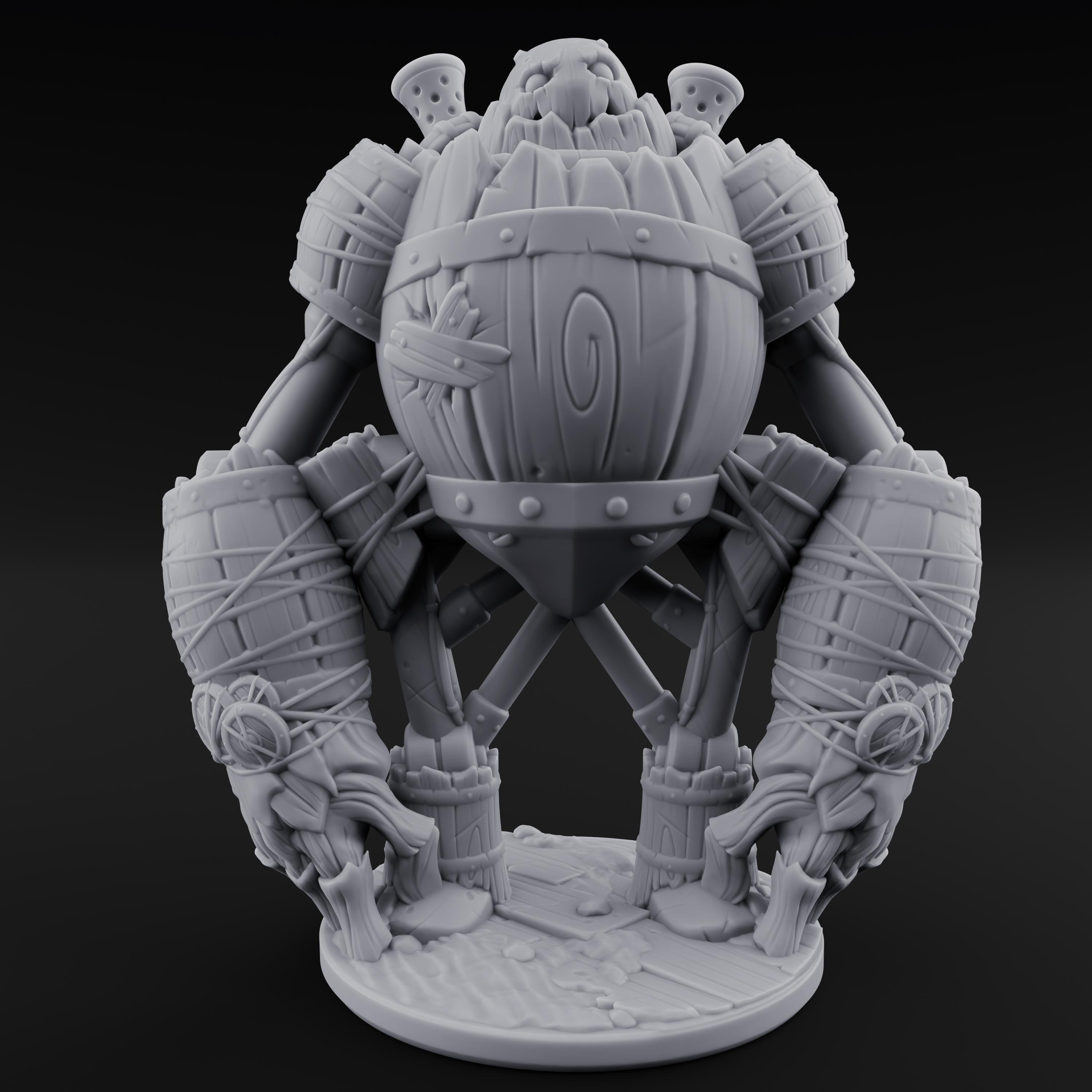 Cobbled Together Golem Barrel Brute