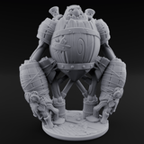 Cobbled Together Golem Barrel Brute Miniature for Dungeons and Dragons, Pathfinder or other TTRPGs