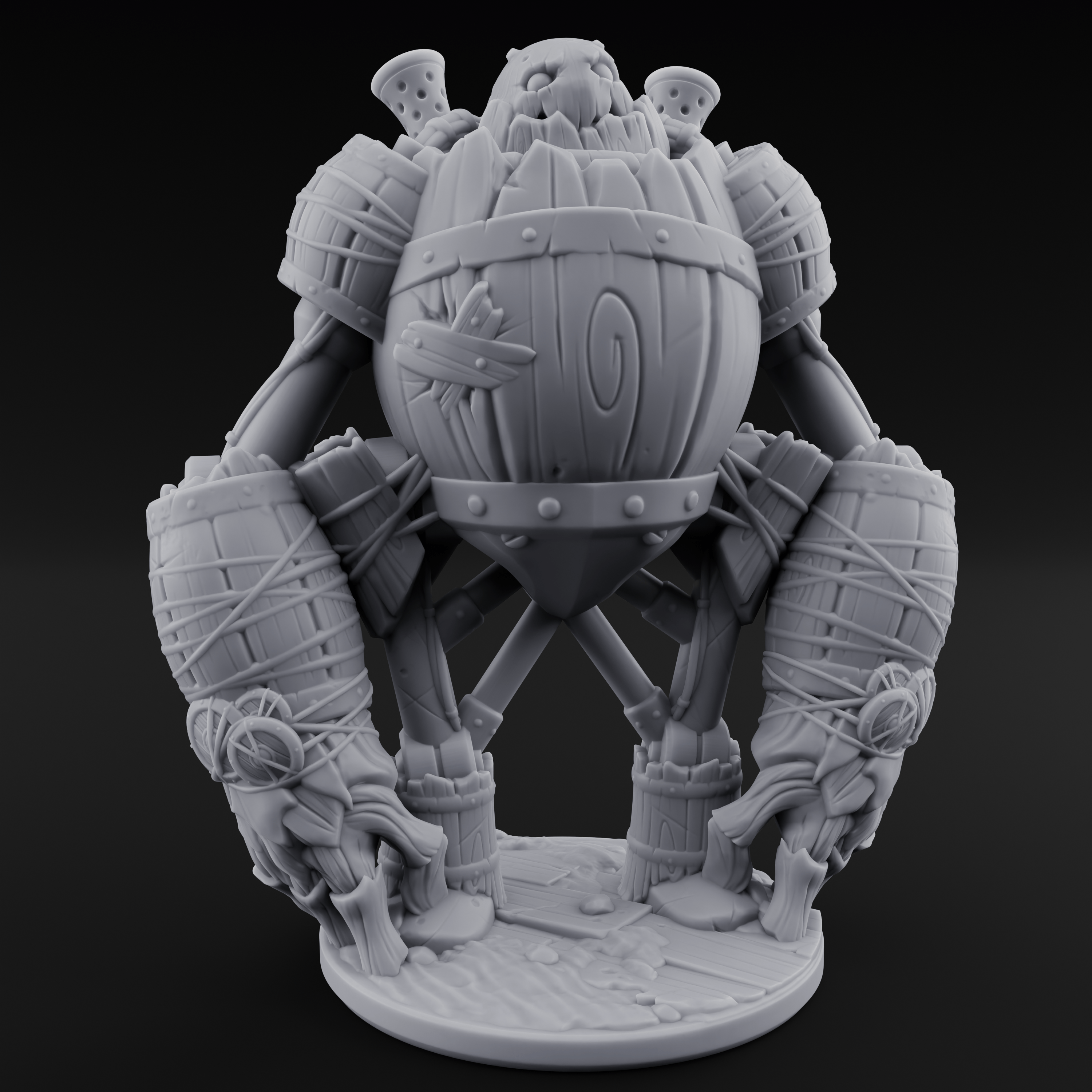 Cobbled Together Golem Barrel Brute