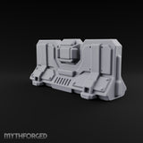 Nothing Gets Past the Lights Sci-Fi Armoured Barricade