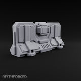Nothing Gets Past the Lights Sci-Fi Armoured Barricade