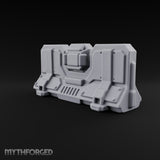 Nothing Gets Past the Lights Sci-Fi Armoured Barricade