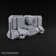 Nothing Gets Past the Lights Sci-Fi Armoured Barricade