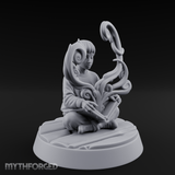 Magic Conjuring Young Boy Miniature for Dungeons and Dragons, Pathfinder or other TTRPGs