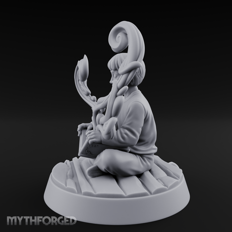 Magic Conjuring Young Boy Miniature for Dungeons and Dragons, Pathfinder or other TTRPGs