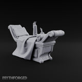 Steam Rises, Shoulders Drop Ornate Bathhouse Terrain B