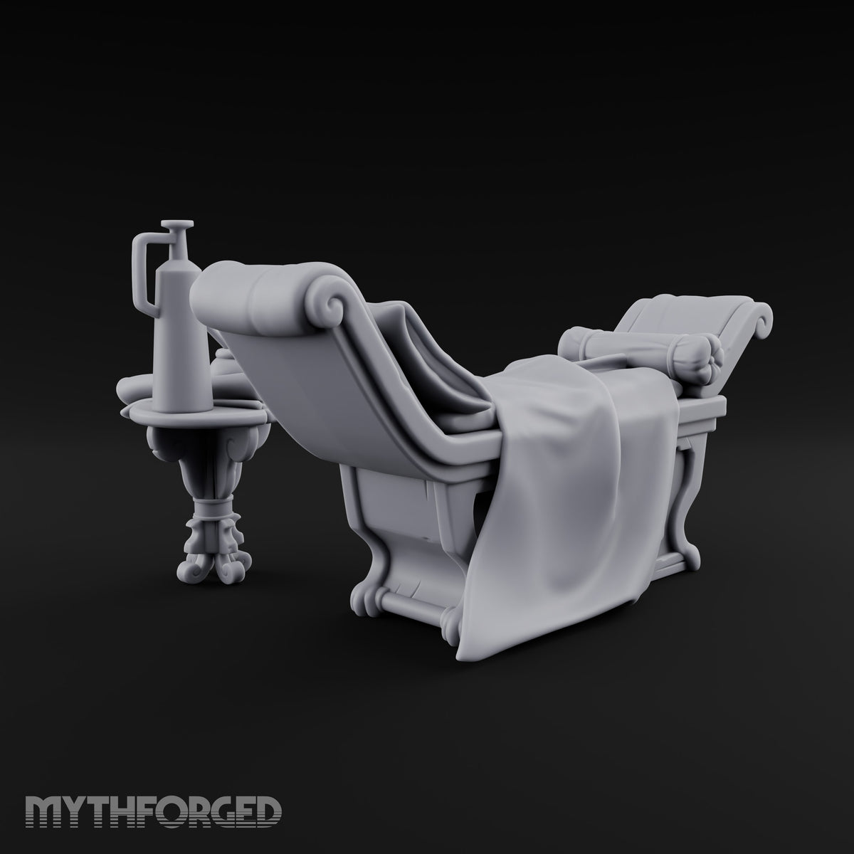 Steam Rises, Shoulders Drop Ornate Bathhouse Terrain B