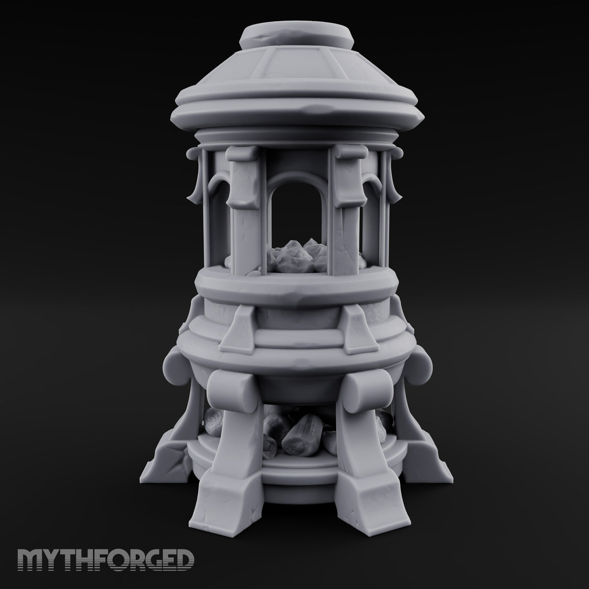 Steam Rises, Shoulders Drop Ornate Bathhouse Terrain C