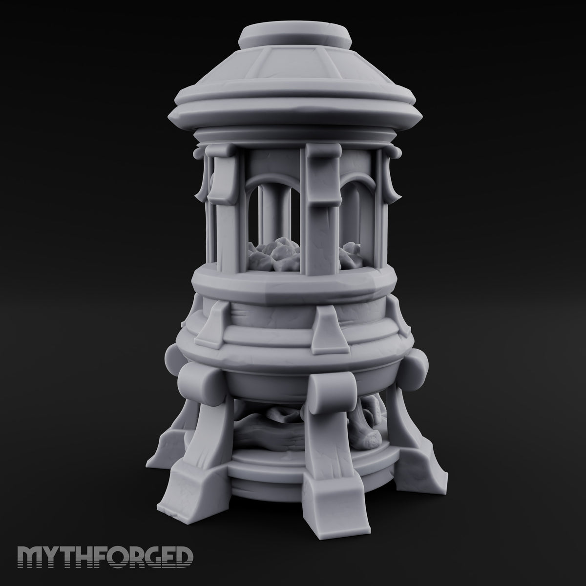 Steam Rises, Shoulders Drop Ornate Bathhouse Terrain C