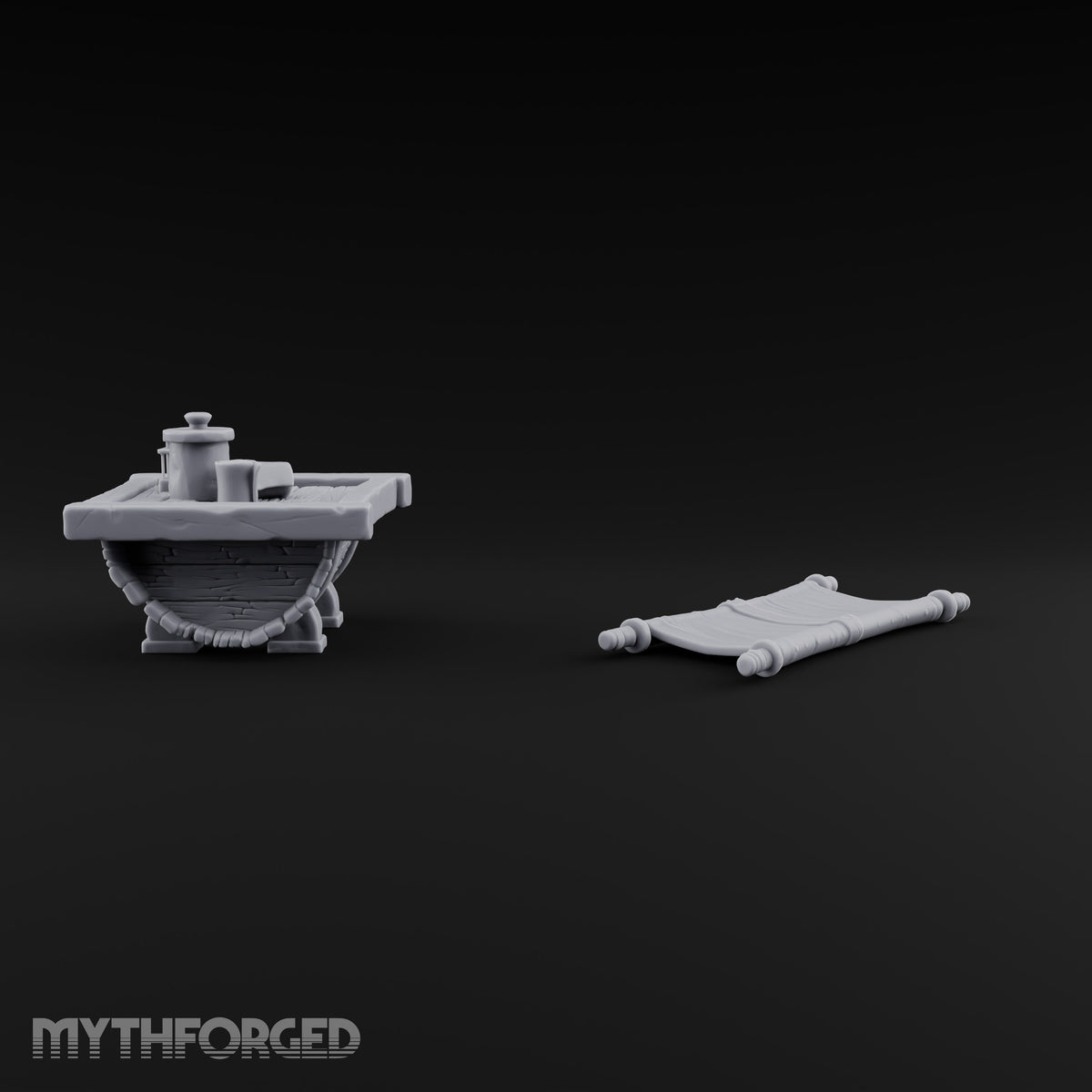 Stretcher Case Pending Wooden Medic Table and Stretcher