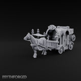 Ambulance Before Anaesthesia Horse-Drawn Medic Wagon