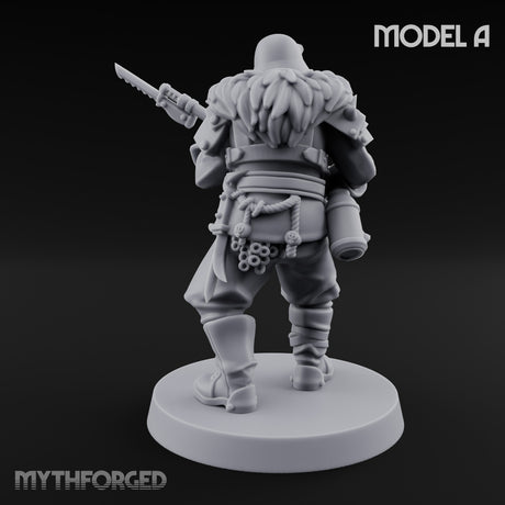 Bayonet Fixed Rifle Advancing Ashen Trooper A gallery 9