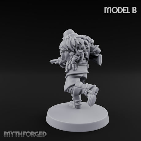 Bayonet Fixed Rifle Advancing Ashen Trooper B gallery 12