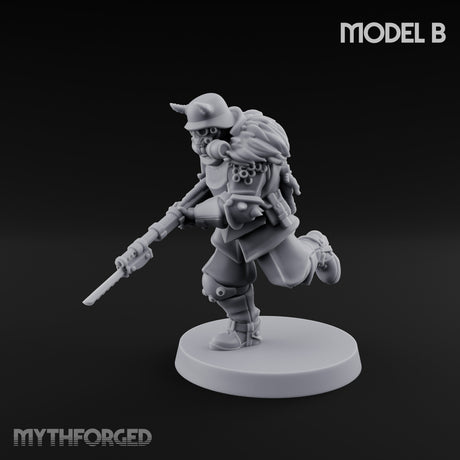 Bayonet Fixed Rifle Advancing Ashen Trooper B gallery 15