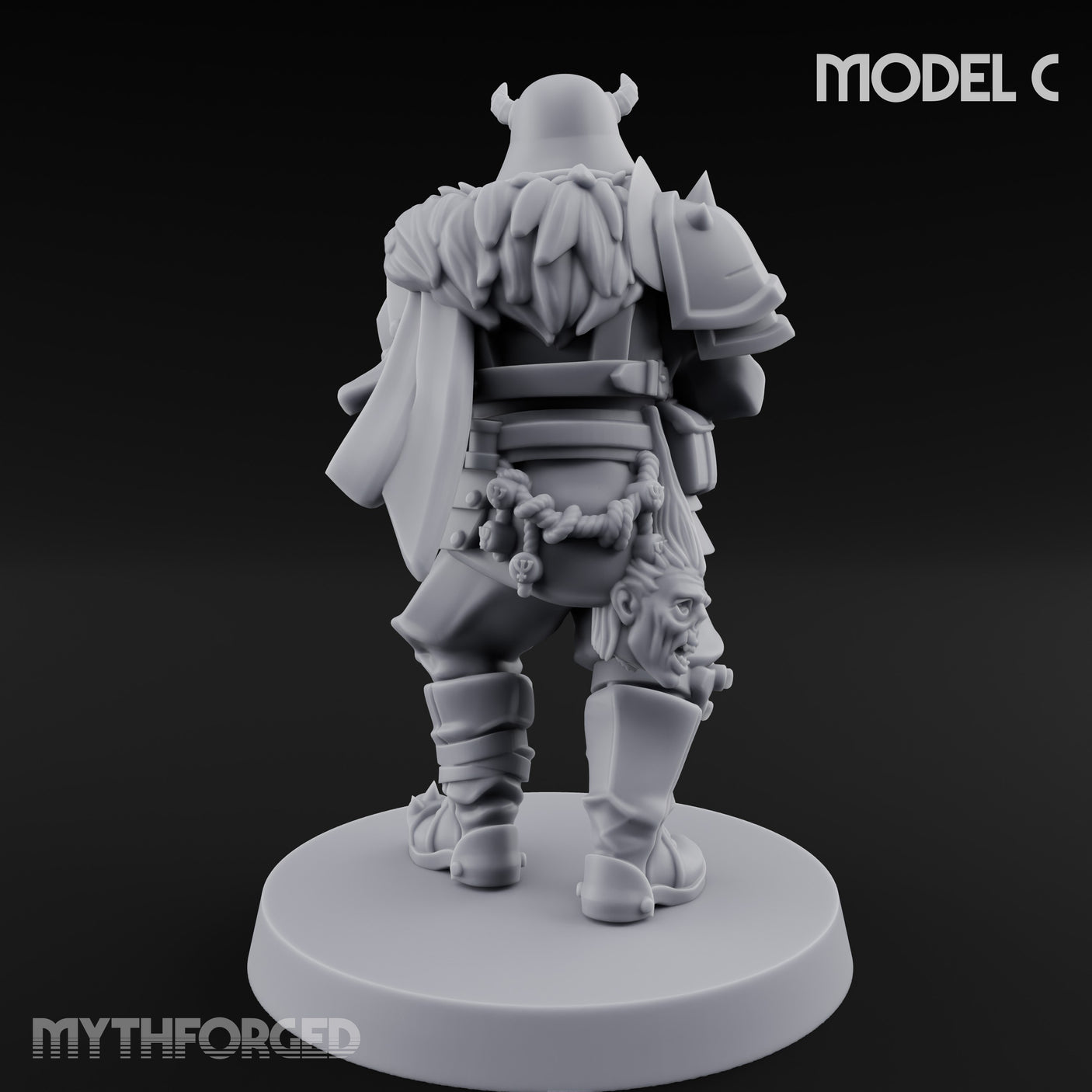 Bayonet Fixed Rifle Advancing Ashen Trooper C Miniature for Dungeons and Dragons, Pathfinder or other TTRPGs