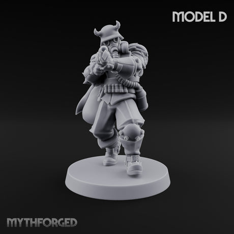 Bayonet Fixed Rifle Advancing Ashen Trooper D — Rifle
