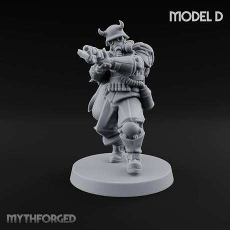 Bayonet Fixed Rifle Advancing Ashen Trooper D gallery 17