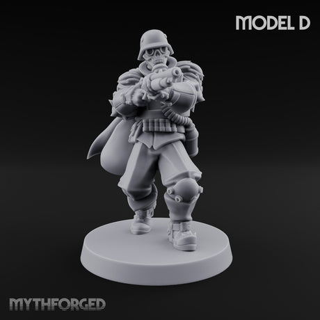Bayonet Fixed Rifle Advancing Ashen Trooper D gallery 2