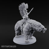 Winged Hussars, Armoured Bruin Dwarf Bear Riders — A