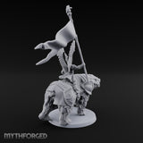 Winged Hussars, Armoured Bruin Dwarf Bear Rider B