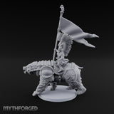 Winged Hussars, Armoured Bruin Dwarf Bear Rider B